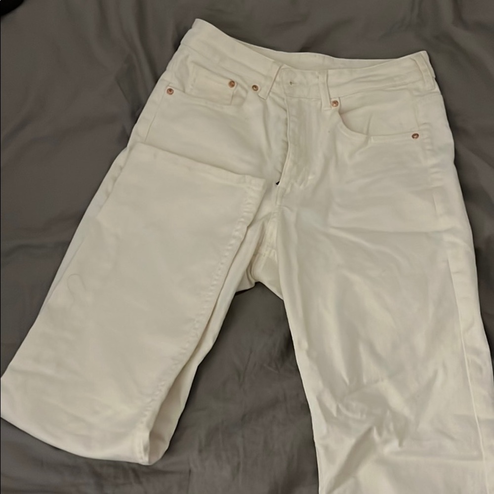 White jeans